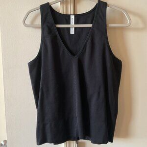 Athleta Aurora Seamless Crop Rib Tank Women’s Size 1X Black